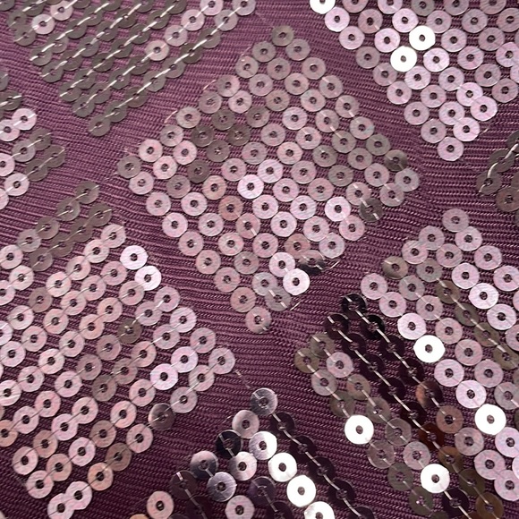 Quacker Factory Sequined 3/4 Sleeve Top - Picture 5 of 5